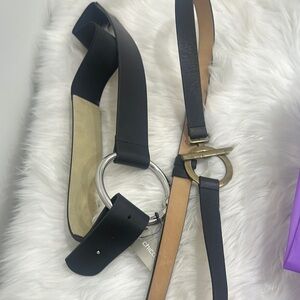 Set of 2 Chico‘s women’s belts